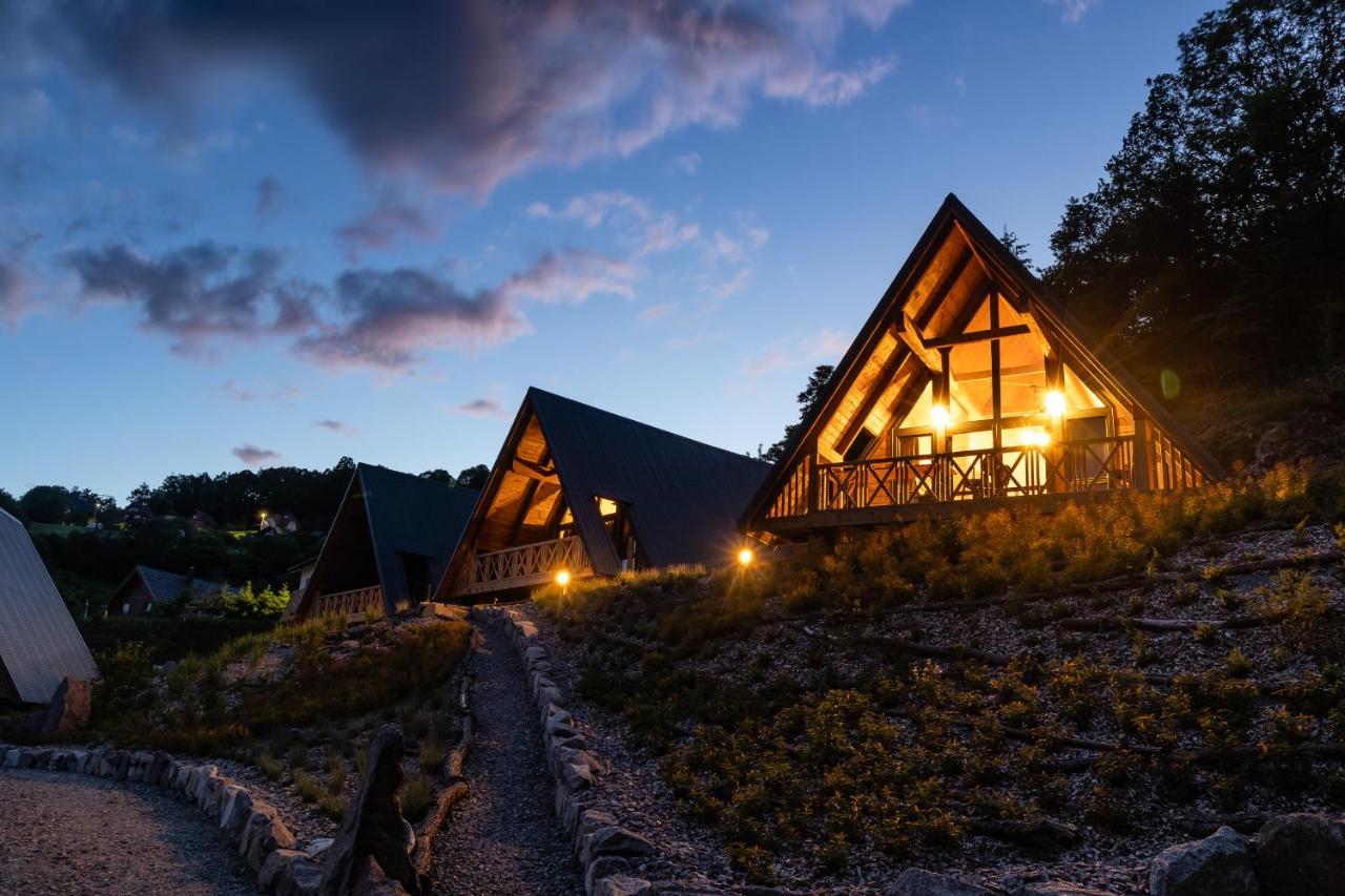 Chalets Na'Thur Lodge Fellering Bagian luar foto