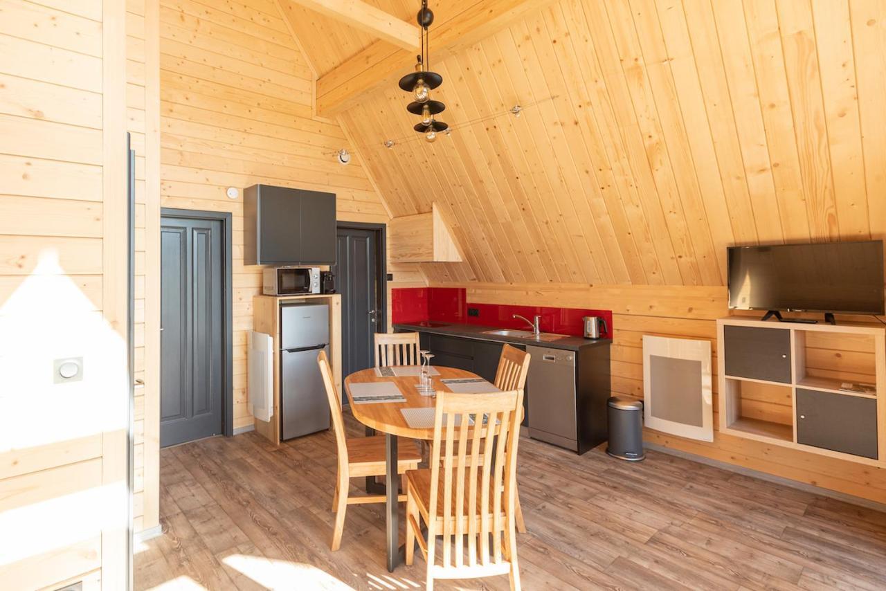 Chalets Na'Thur Lodge Fellering Bagian luar foto