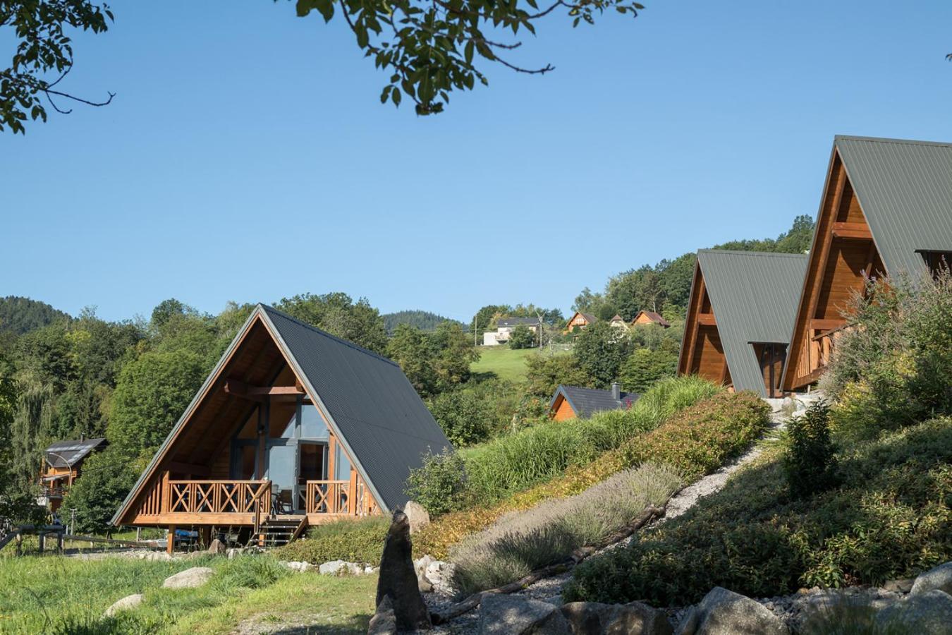 Chalets Na'Thur Lodge Fellering Bagian luar foto